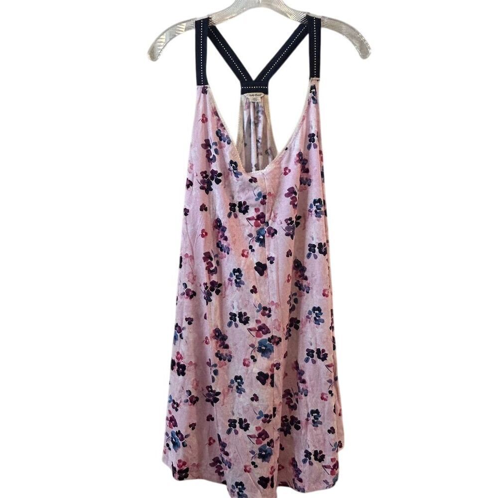 Lucky Brand Women's Pink Floral Sleeveless Knee Length Dress‎ Size L